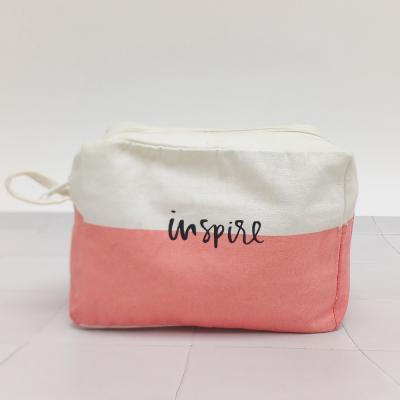 Trousse de maquillage en toile avec soufflet de Supreme Creations