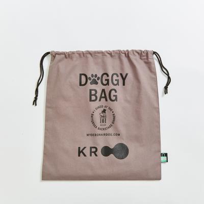 sac à cordon en coton avec logo pour les promotions de supreme creations